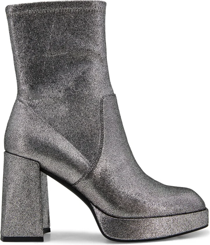 Block Heel Stretch Bootie - Image 3