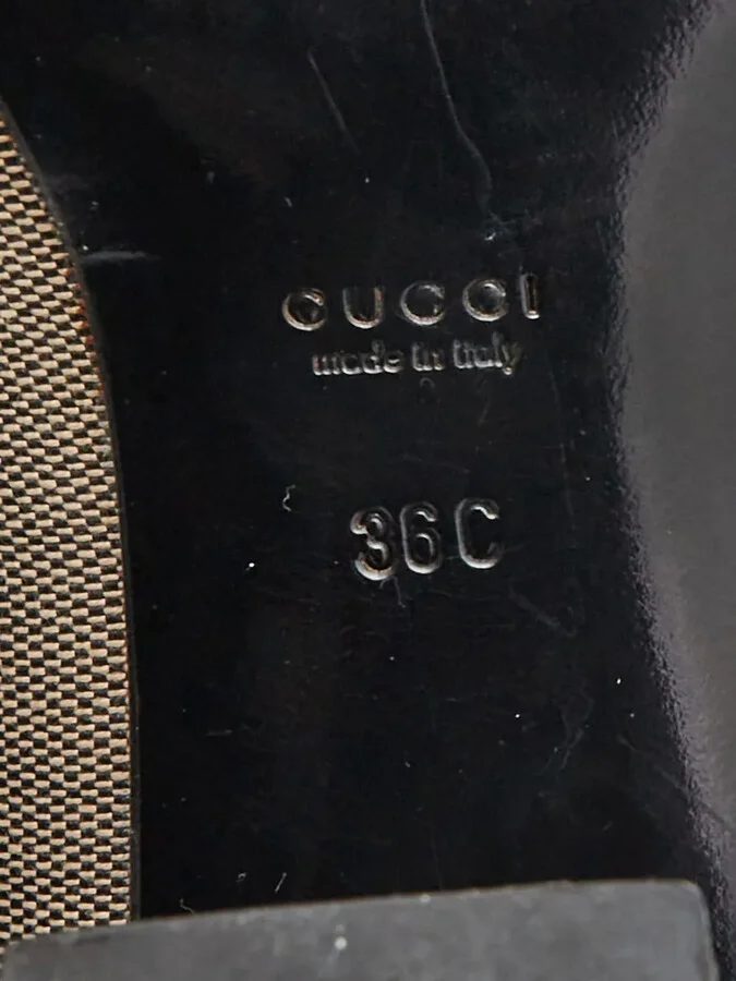 Block Heel Textured Pumps - Image 5