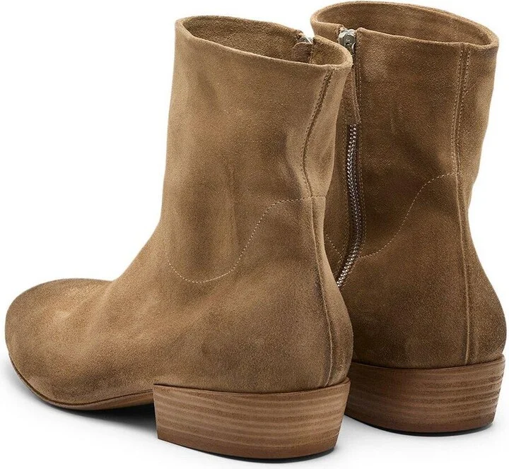 Block Heeled Ankle Boots - Image 2