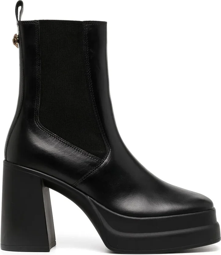 Block-Heeled Chelsea Boots