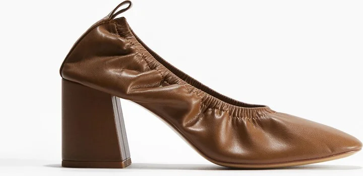 Block-Heeled Pumps