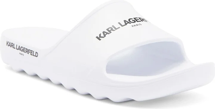 Block Logo Slide Sandal