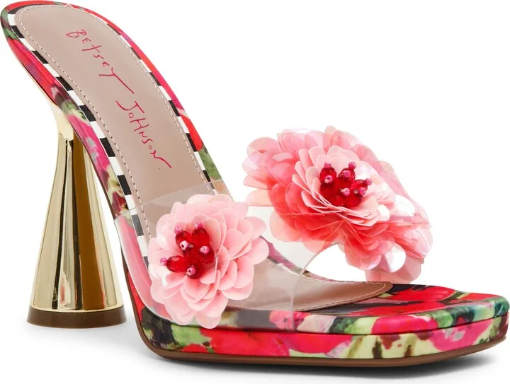 Red/ Green Floral
