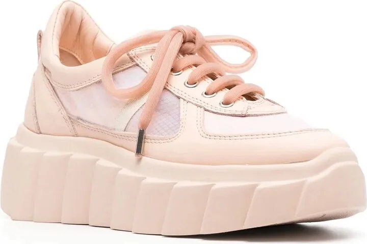 Blondie Grid platform sneakers - Image 2
