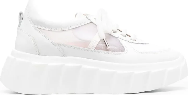 Blondie Grid platform sneakers