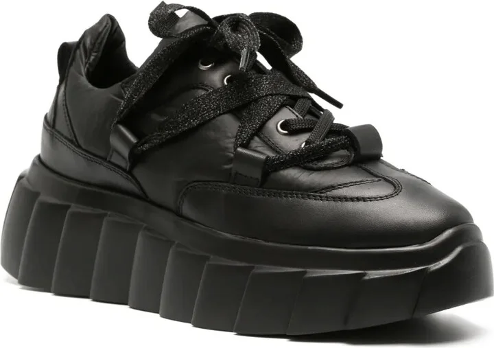 Blondie leather chunky sneakers - Image 2