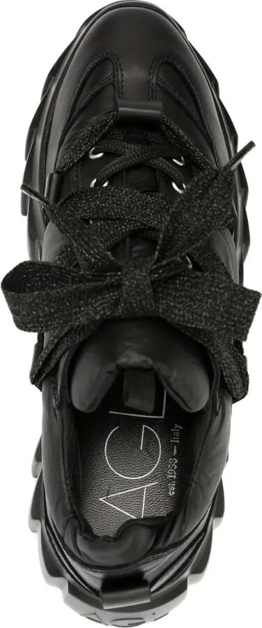 Blondie leather chunky sneakers - Image 4