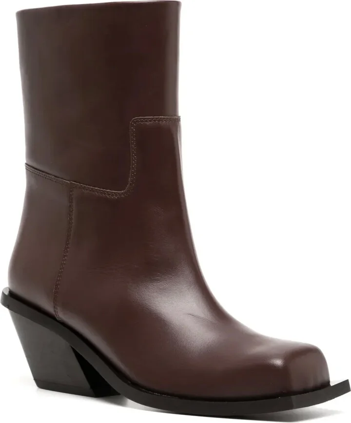Blondine 75mm leather boots - Image 2