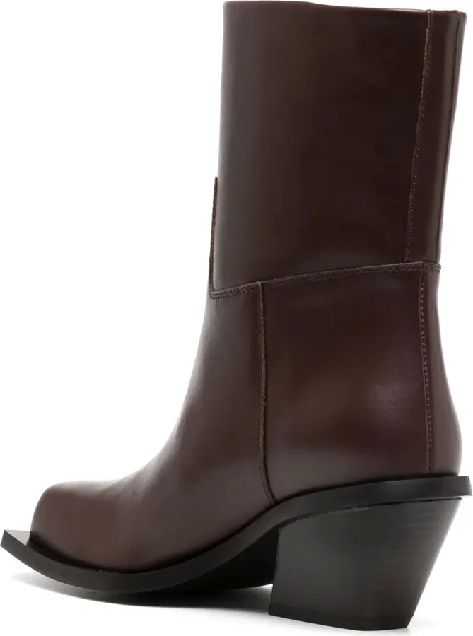 Blondine 75mm leather boots - Image 3