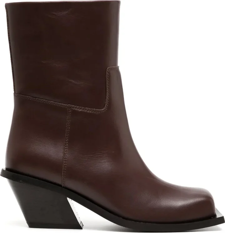 Blondine 75mm leather boots