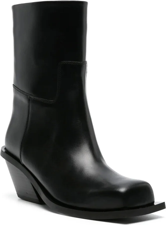 Blondine ankle leather boots - Image 2