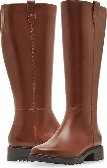 Blondo Calise Waterproof Women's Boots Whiskey Leather : 10 M