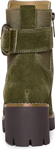 Blondo Dakota Waterproof Women's Shoes Olive Suede : 6 M, Rubber - Image 4