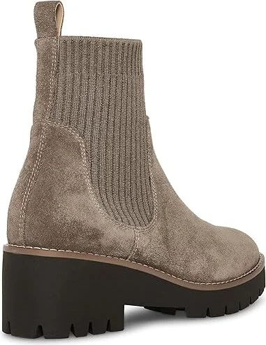 Blondo Darren Waterproof Women's Shoes Dark Taupe Suede : 6.5 M, Rubber/Synthetic - Image 4