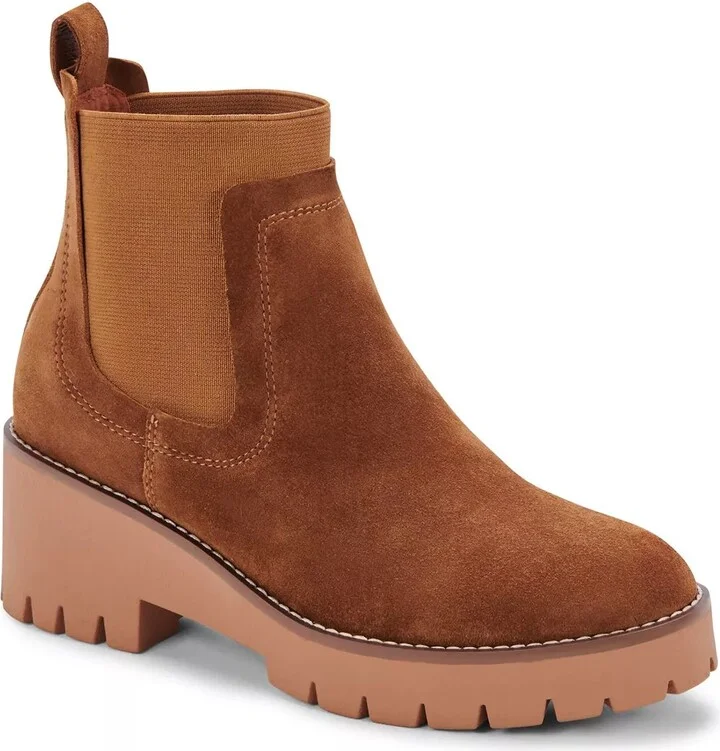 Cognac Suede