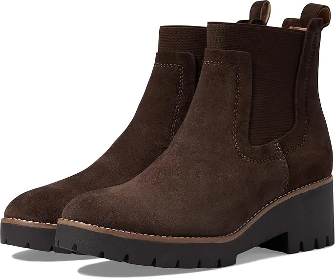 Blondo Dyme Waterproof Women's Boots Java Suede : 6 M, Leather/Suede/Textile