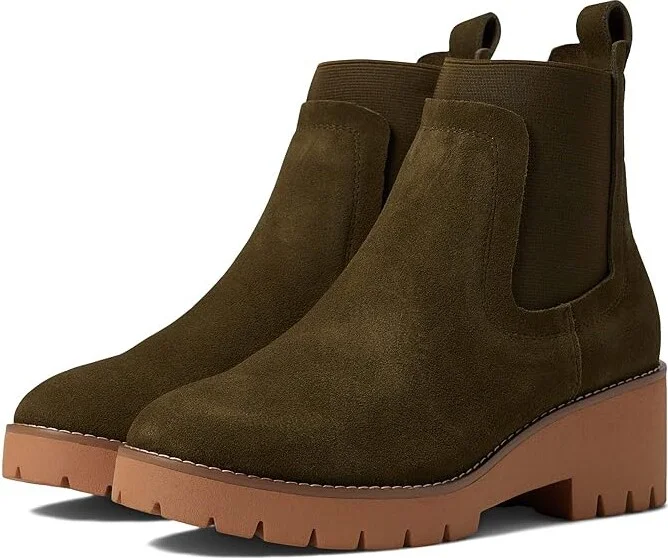 Blondo Dyme Waterproof Women's Boots Olive Suede : 5.5 M, Leather/Suede/Textile