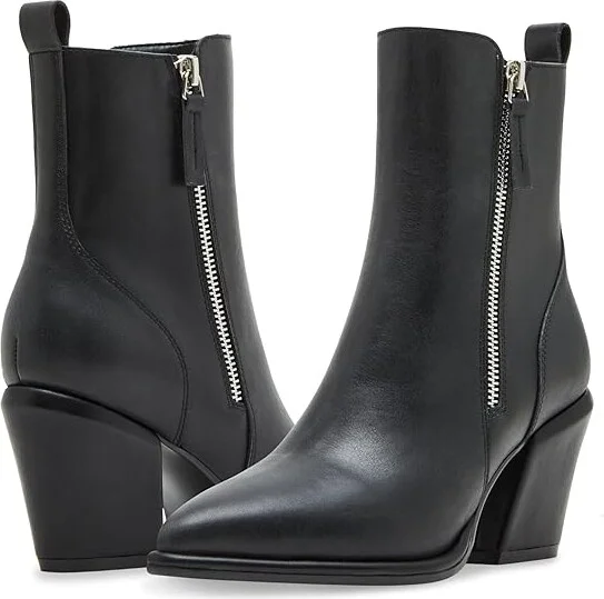 Blondo Elenor Waterproof Women's Boots Black Leather : 9 M, Leather/Rubber