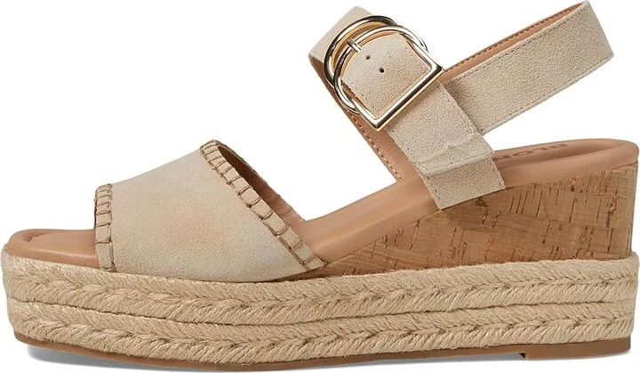 Blondo Gillian Waterproof Women's Sandals Sand Suede : 9 M, Leather - Image 5