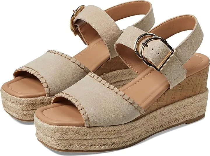 Blondo Gillian Waterproof Women's Sandals Sand Suede : 9 M, Leather