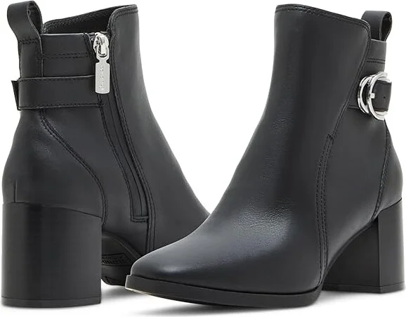 Blondo Ginelle Waterproof Women's Boots Black Leather : 8.5 M