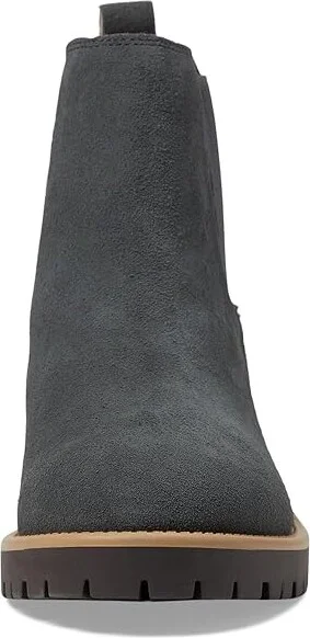 Blondo Mayes Waterproof Bootie Women's Boots Dark Grey Suede : 6 M - Image 2
