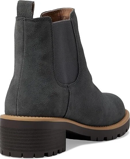 Blondo Mayes Waterproof Bootie Women's Boots Dark Grey Suede : 6 M - Image 4