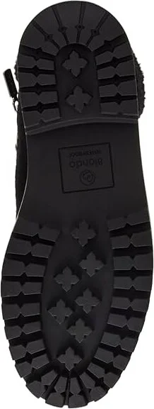 Blondo Natasia Waterproof Women's Boots Black Leather : 6.5 M - Image 3