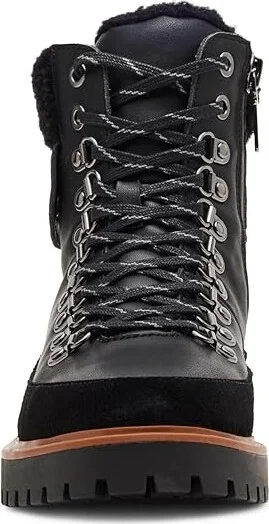 Blondo Natasia Waterproof Women's Boots Black Leather : 6.5 M - Image 5