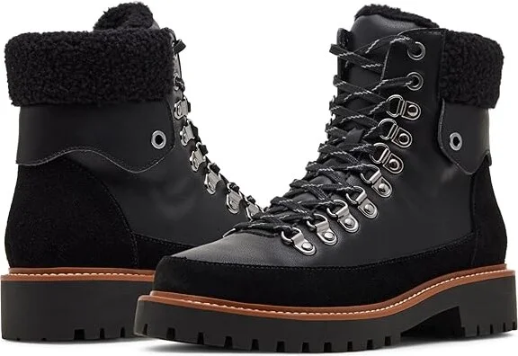 Blondo Natasia Waterproof Women's Boots Black Leather : 6.5 M