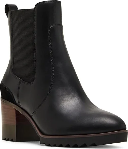 Blondo Rai Waterproof Women's Boots Black Leather : 7 M - Image 4