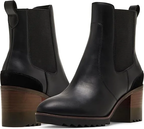 Blondo Rai Waterproof Women's Boots Black Leather : 7 M