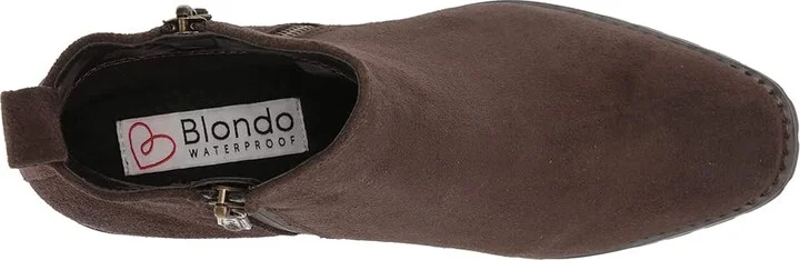 Blondo Samara Waterproof Women's Boots Brown Suede : 5.5 M - Image 2
