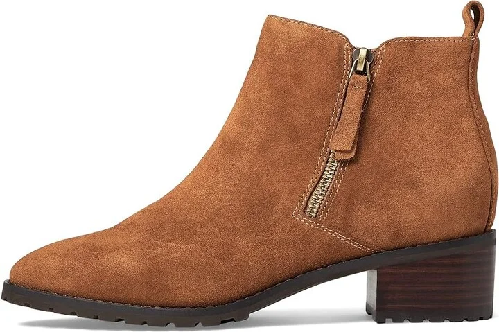 Blondo Samara Waterproof Women's Boots Cognac Suede : 5.5 M - Image 5