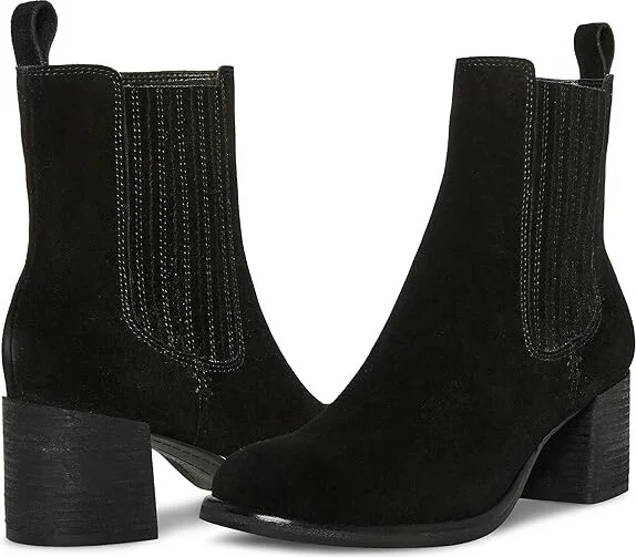Blondo Sonali Waterproof Women's Shoes Black Suede : 5.5 M