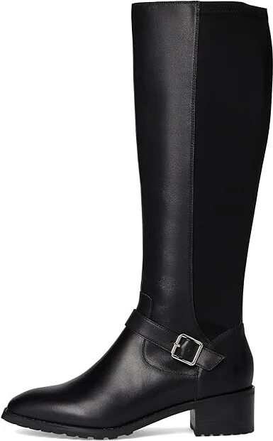 Blondo Sylvia Waterproof Women's Boots Black Leather 1 : 6 M, Leather/Suede - Image 6
