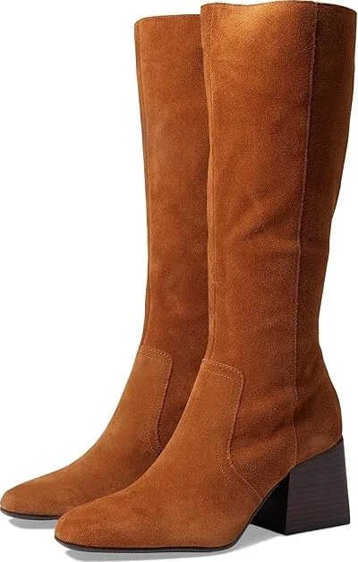 Blondo Tessa Waterproof Women's Boots Cognac Suede : 7 M