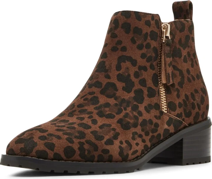 Leopard Suede