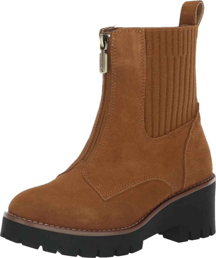 Cognac Suede 1