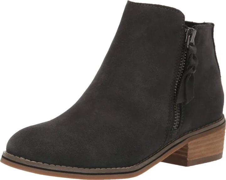 Dark Grey Suede
