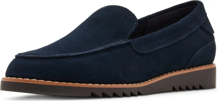 Navy Suede