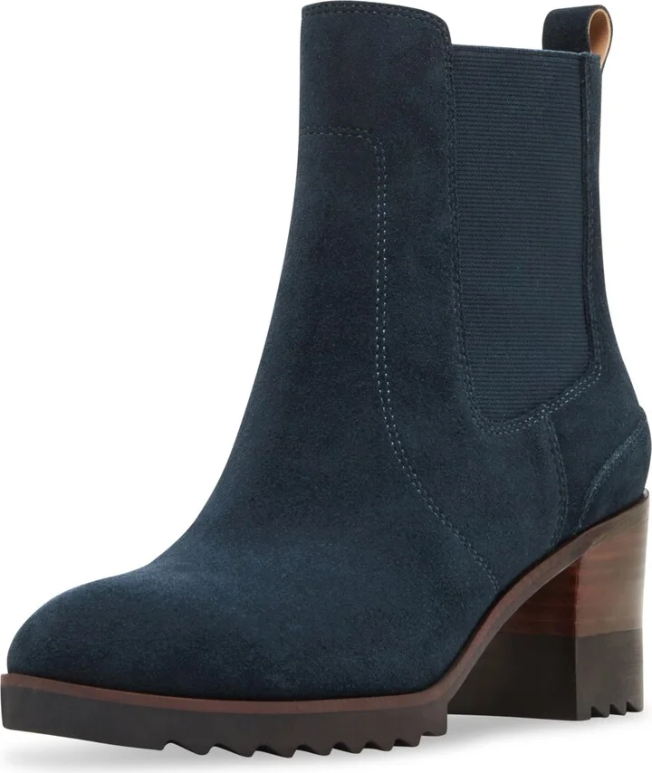 Navy Suede