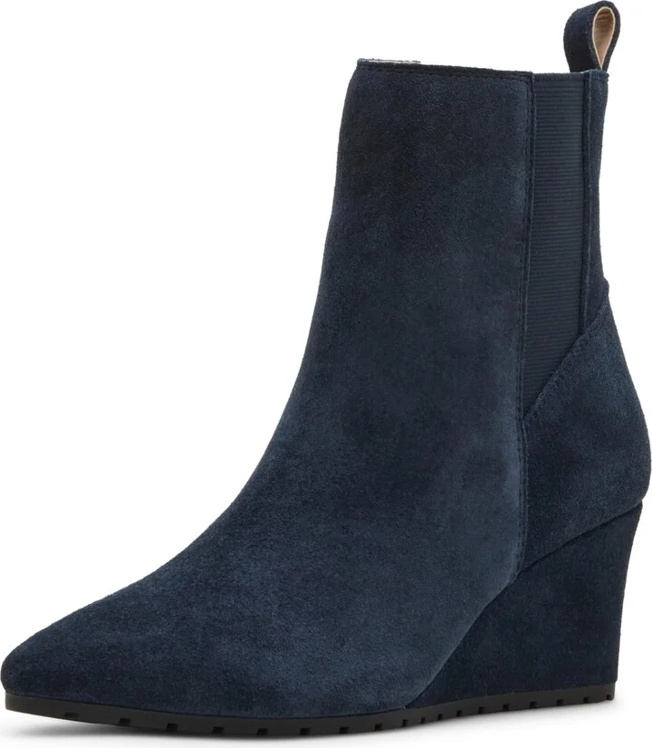 Navy Suede
