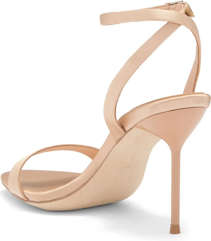 Blossmz Ankle Strap Satin Sandal - Image 2