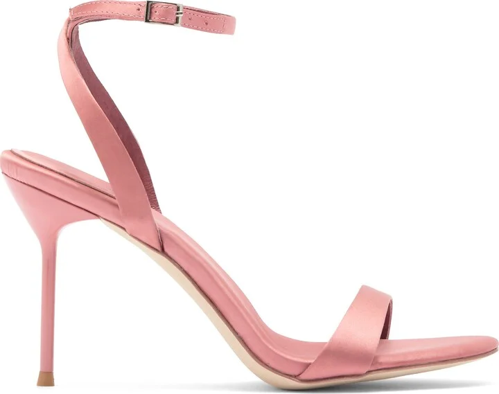 Blossmz Ankle Strap Satin Sandal - Image 10