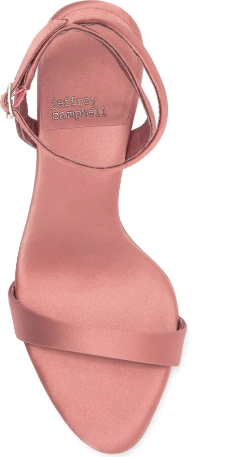 Blossmz Ankle Strap Satin Sandal - Image 11