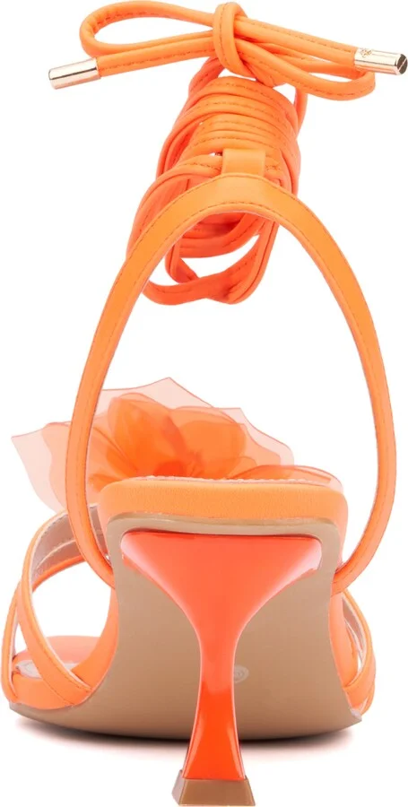 Blossom Ankle Tie Sandal - Wide Width - Image 10