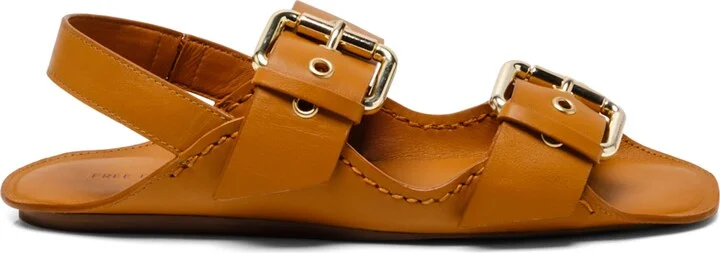 Blossom Buckle Flat Sandal - Image 3