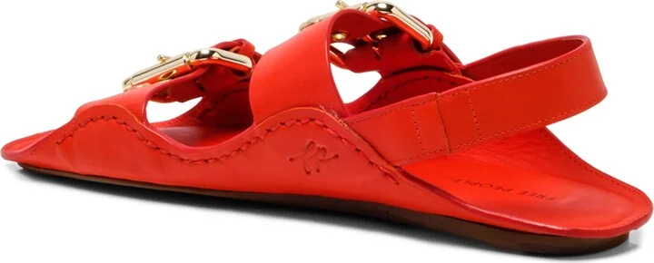 Blossom Buckle Flat Sandal - Image 8