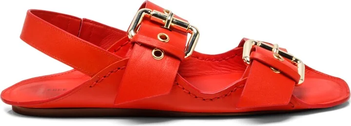 Blossom Buckle Flat Sandal - Image 9